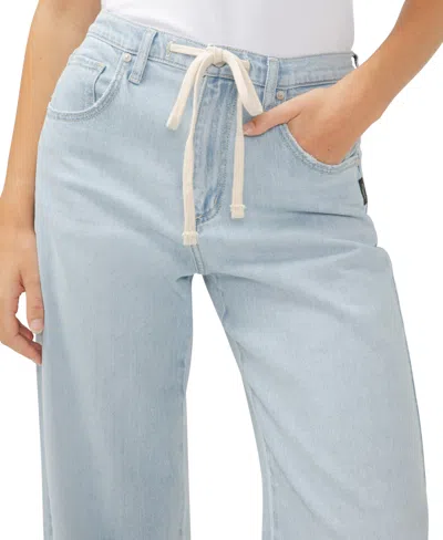 Silver Jeans Co. Plus Size Be Easy Drawstring Jeans In Blue