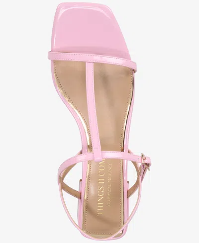 Things Ii Come Women's Alexandra Luxurious Gladiator Sandals In Pink