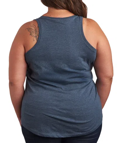 Hybrid Apparel Trendy Juniors Dandelion Graphic Tank In Gray