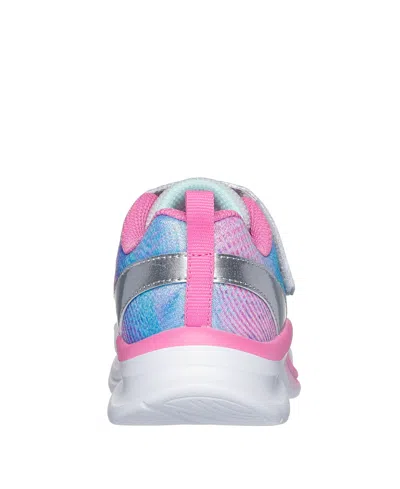 Skechers Little Girls Aloha Dream Fastening Strap Casual Sneakers From Finish Line In Multi
