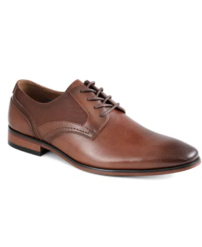 Tommy Hilfiger Men's Semaj 25mm Perforated Oxfords In Brown