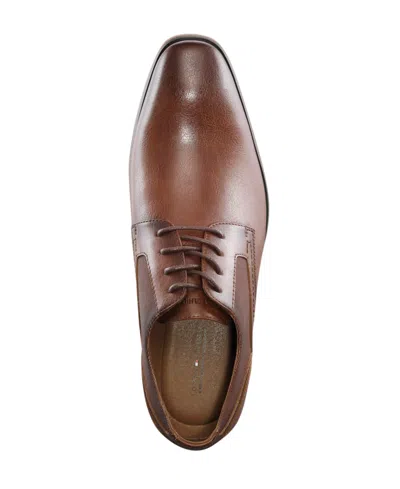 Tommy Hilfiger Men's Semaj 25mm Perforated Oxfords In Brown