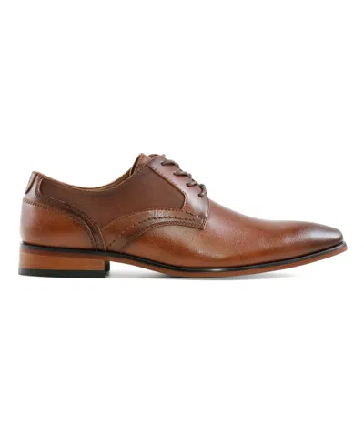 Tommy Hilfiger Men's Semaj 25mm Perforated Oxfords In Brown