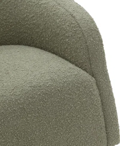 Macy's Reiter Fabric Accent Swivel Chair, Exclusively At  In Grass