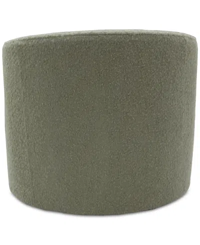 Macy's Reiter Fabric Accent Swivel Chair, Exclusively At  In Grass