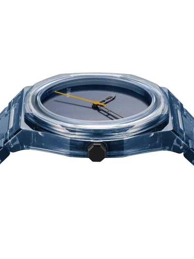 D1 Milano Watch Nylon 39 Mm In Blue