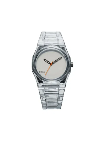 D1 Milano Watch Nylon 39 Mm In Blue