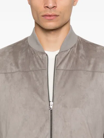 人造绒面皮飞行员夹克