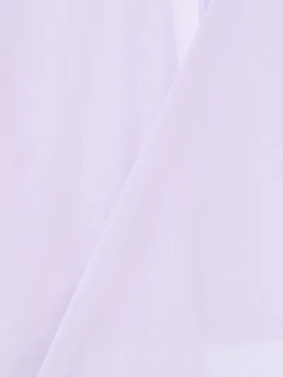 Patrizia Pepe Georgette Stole In Purple