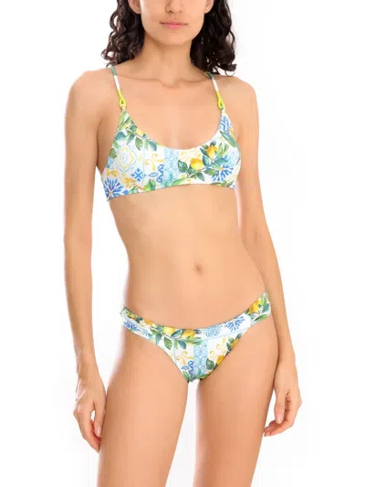 Brigitte Babi Bikini In White