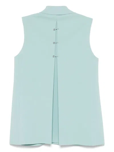 刀形褶饰西式马甲