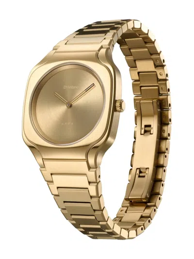 D1 Milano Watch Square Bracelet 32 Mm In Gold