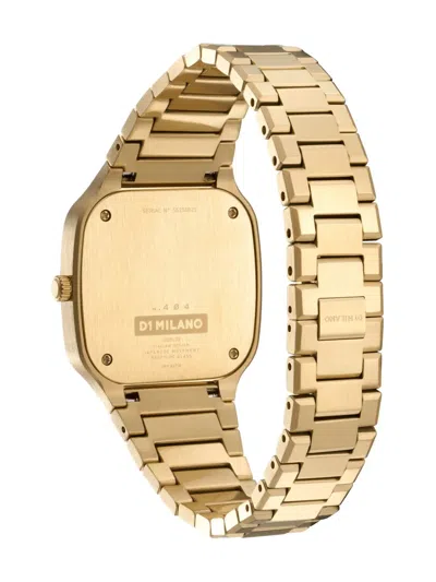 D1 Milano Watch Square Bracelet 32 Mm In Gold