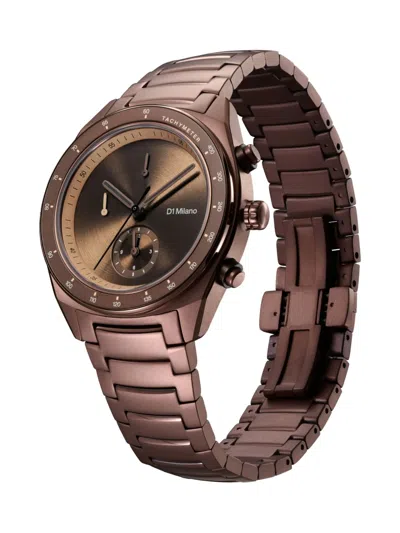D1 Milano Watch Chronograph 40mm In Gold