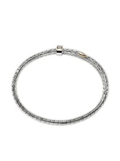 John Hardy Spear Double Flex Cuff In Silver