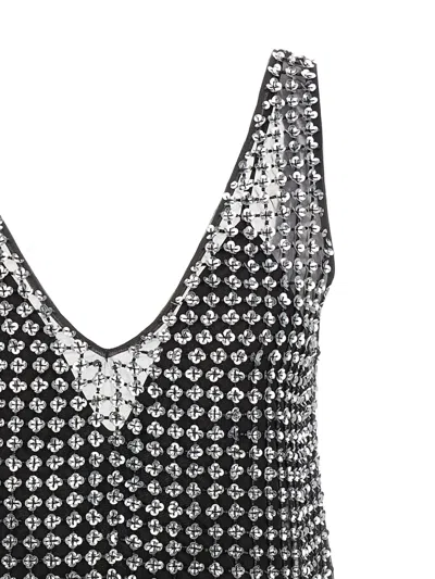 Max Mara Rita Sequined Mini Dress In Black