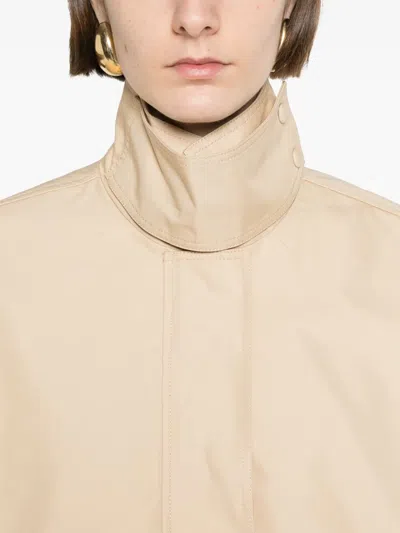 Twinset Belted Coat In Neutrals