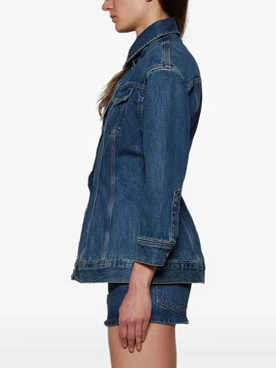 Wardrobe.nyc Wardrobe. Nyc Denim Contour Jacket In Multi