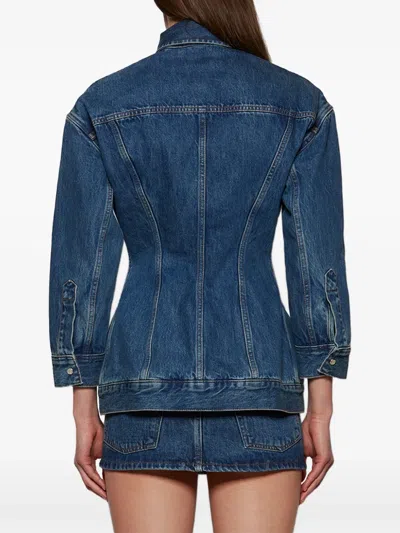 Wardrobe.nyc Wardrobe. Nyc Denim Contour Jacket In Multi