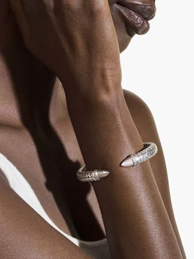 John Hardy Spear 50 Flex Cuff In Silver