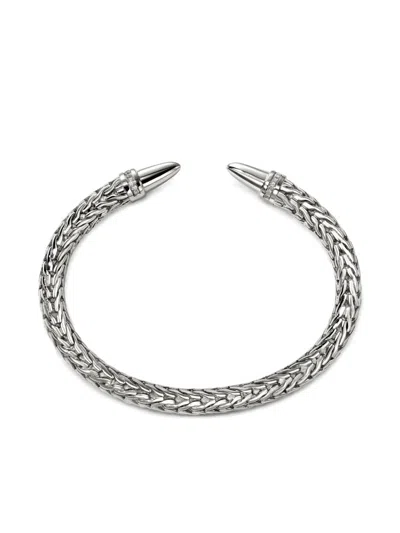 John Hardy Spear 50 Flex Cuff In Silver