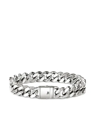 John Hardy Sterling Silver Chain Heavy Curb Link Chain Bracelet
