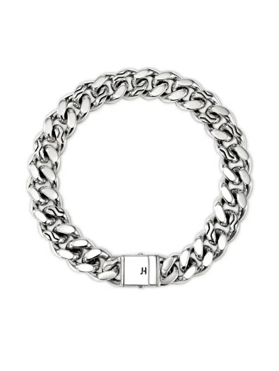 John Hardy Sterling Silver Chain Heavy Curb Link Chain Bracelet