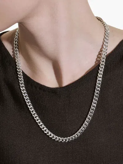 John Hardy Curb-chain Necklace In Silver