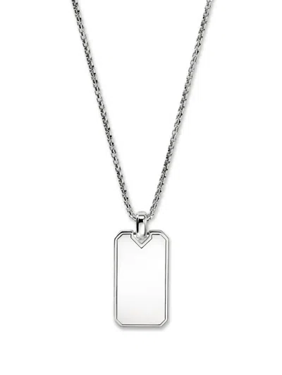 John Hardy Icon 50 Tag Necklace In Sterling Silver