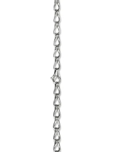 John Hardy Surf Silver Link Necklace In Sterling Silver