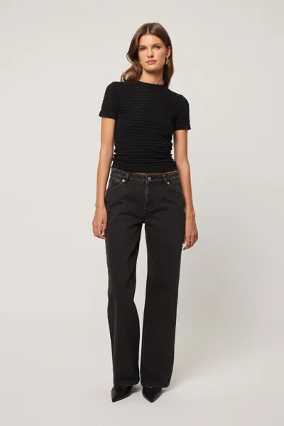 Rolla's Heidi Low Rigid In Stone Black