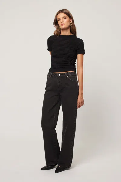 Rolla's Heidi Low Rigid In Stone Black