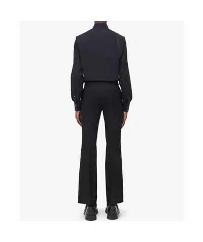 Alexander Mcqueen Alexander Mc Queen Harness Shirt With T Buckle In Black