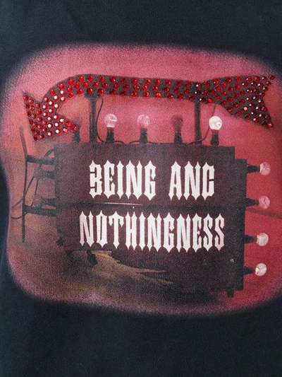 'Being and Nothingness'套头衫
