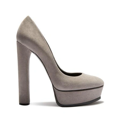 Shop Casadei Platforms In Grey