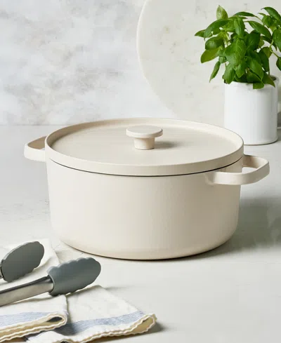 The Cellar Enameled Cast Iron 6-qt. Dutch Oven, Exclusively At Macy's In Cream