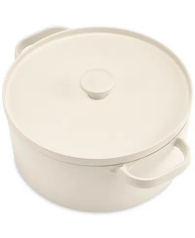 The Cellar Enameled Cast Iron 6-qt. Dutch Oven, Exclusively At Macy's In Cream