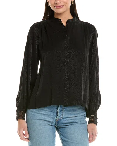 Shoshanna Compass Top In Black