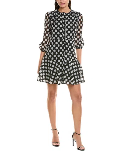 Shoshanna Alzira Mini Dress In Black