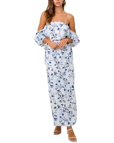 La Porte Maxi Dress In Blue