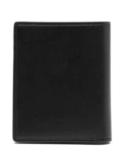 Agnès B. Leather Wallet In Black