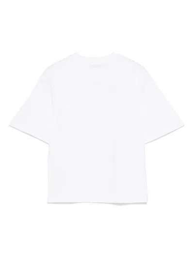 Msgm Studded T-shirt In White