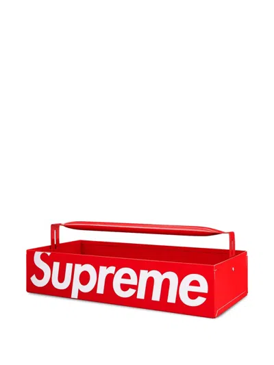Supreme X Mac Tools Tote Tray "red" Box In Red