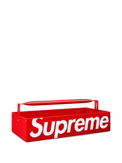 Supreme X Mac Tools Tote Tray "red" Box In Red