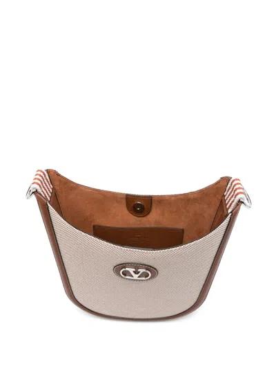 Valentino Garavani Antibes Medium Shoulder Bag With Adjustable Strap In Brown