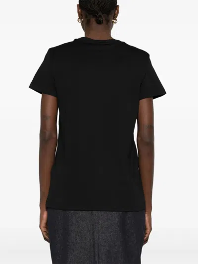 Max Mara Taverna Logo T-shirt Black