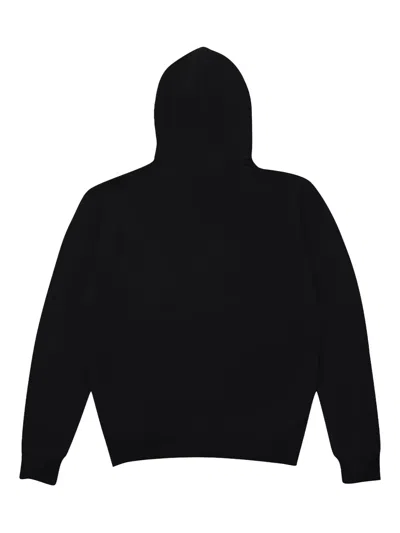 Balmain Round Neck Sweatshirt In Black