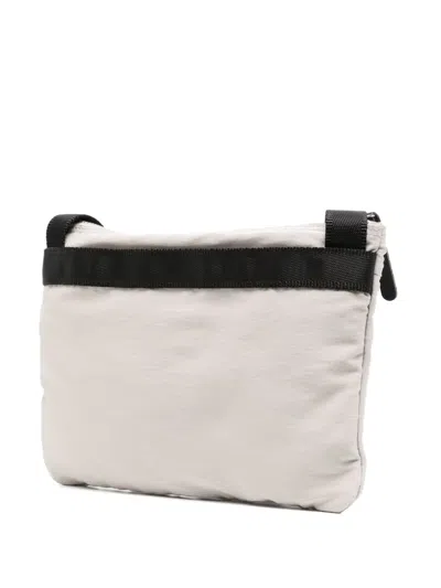 Agnès B. Canvas Shoulder Bag In Neutrals