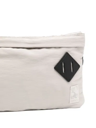 Agnès B. Canvas Shoulder Bag In Neutrals