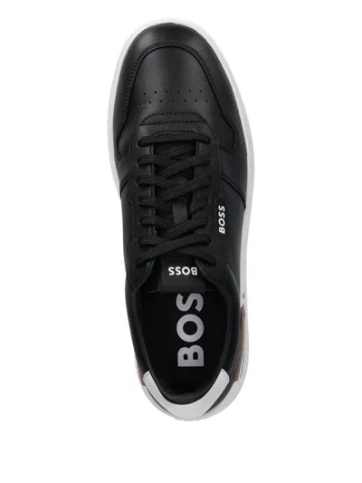 Hugo Boss Boss Sneakers Clint_tenn_ltvpn In Black